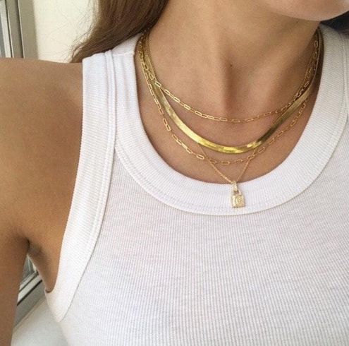 Wide Snake Chain (Gold & Silver)