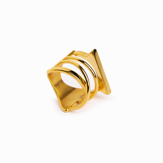 Harmony Ring Gold – Vorderansicht