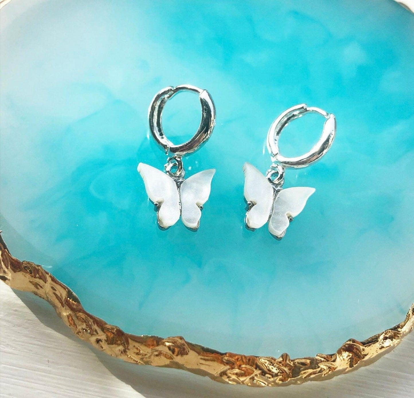 Silver 90's Chic Butterfly Set