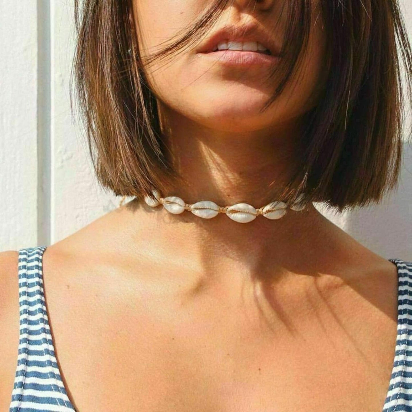 Handmade Shell Necklace & Bracelet
