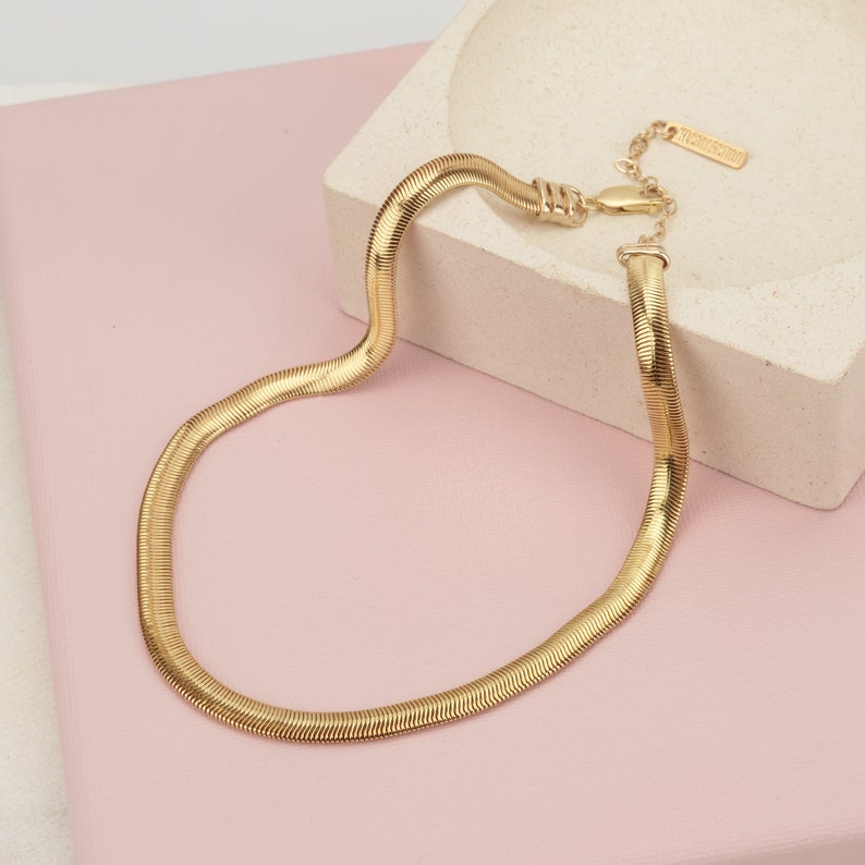 Wide Snake Chain (Gold & Silver)