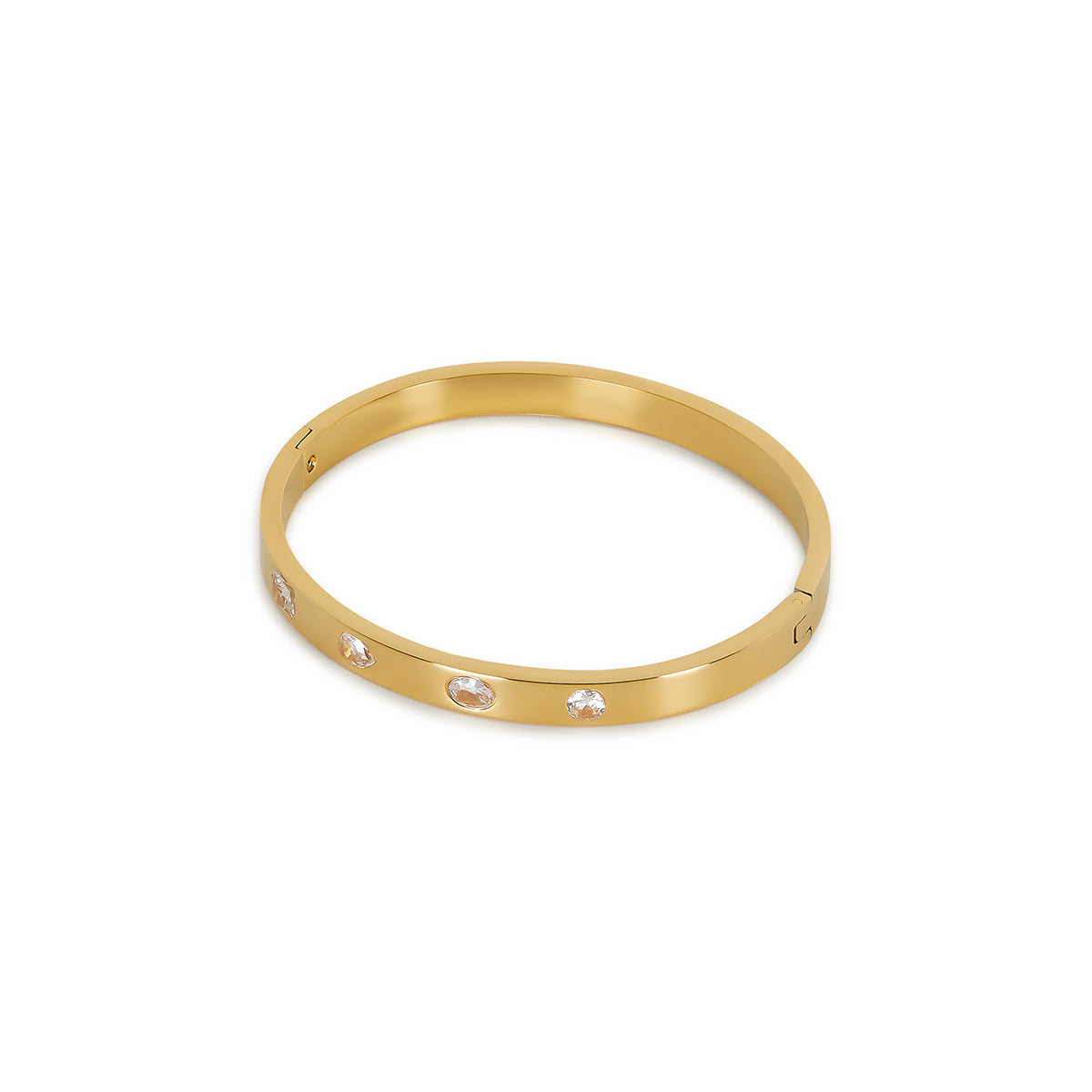 Multiform Stein Armband Gold – Vorderansicht