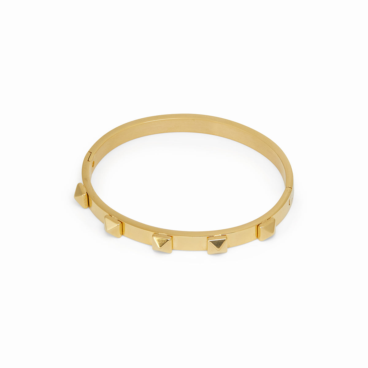 Nieten Armband Gold – Vorderansicht