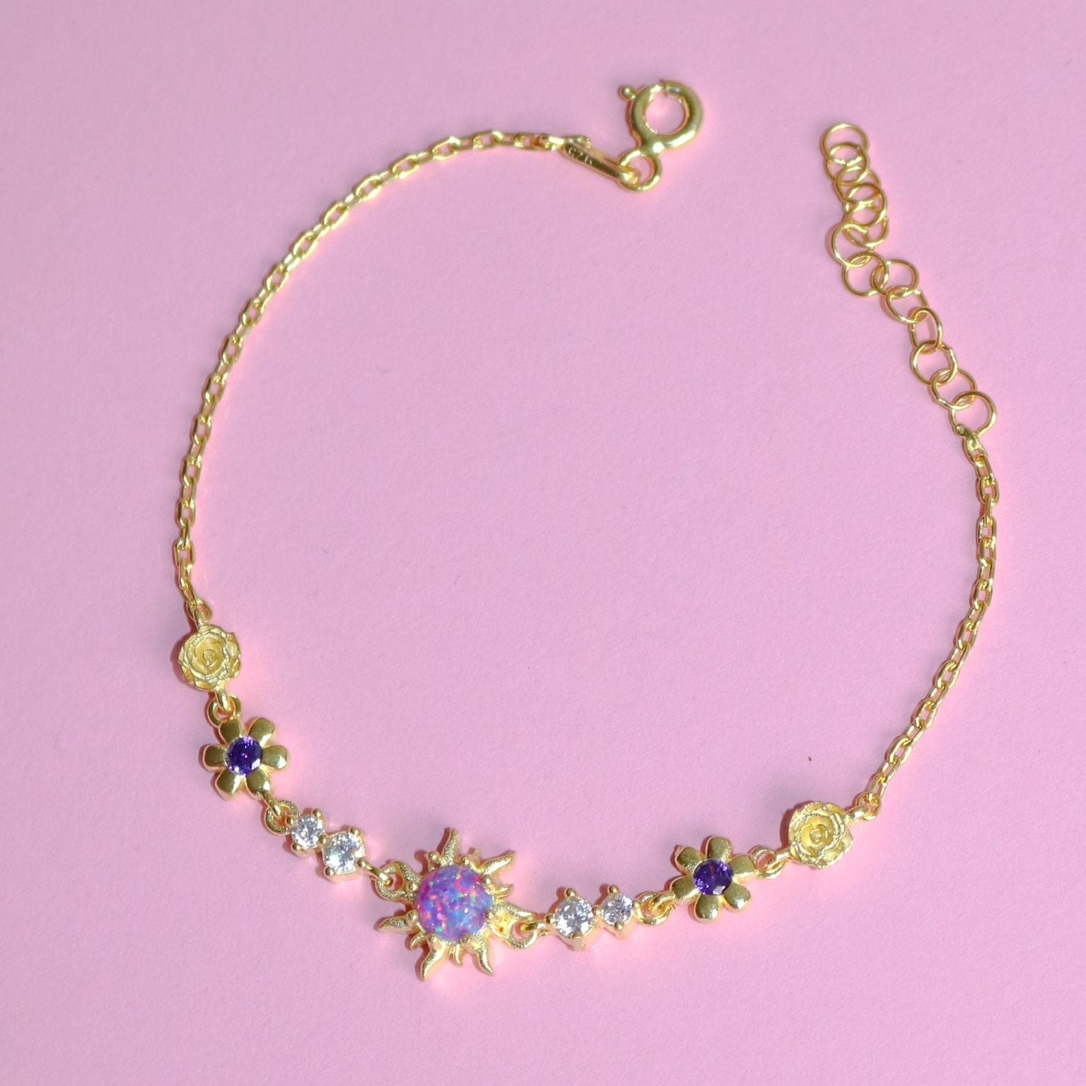 Rapunzel opal bracelet – elegant handmade gift for women