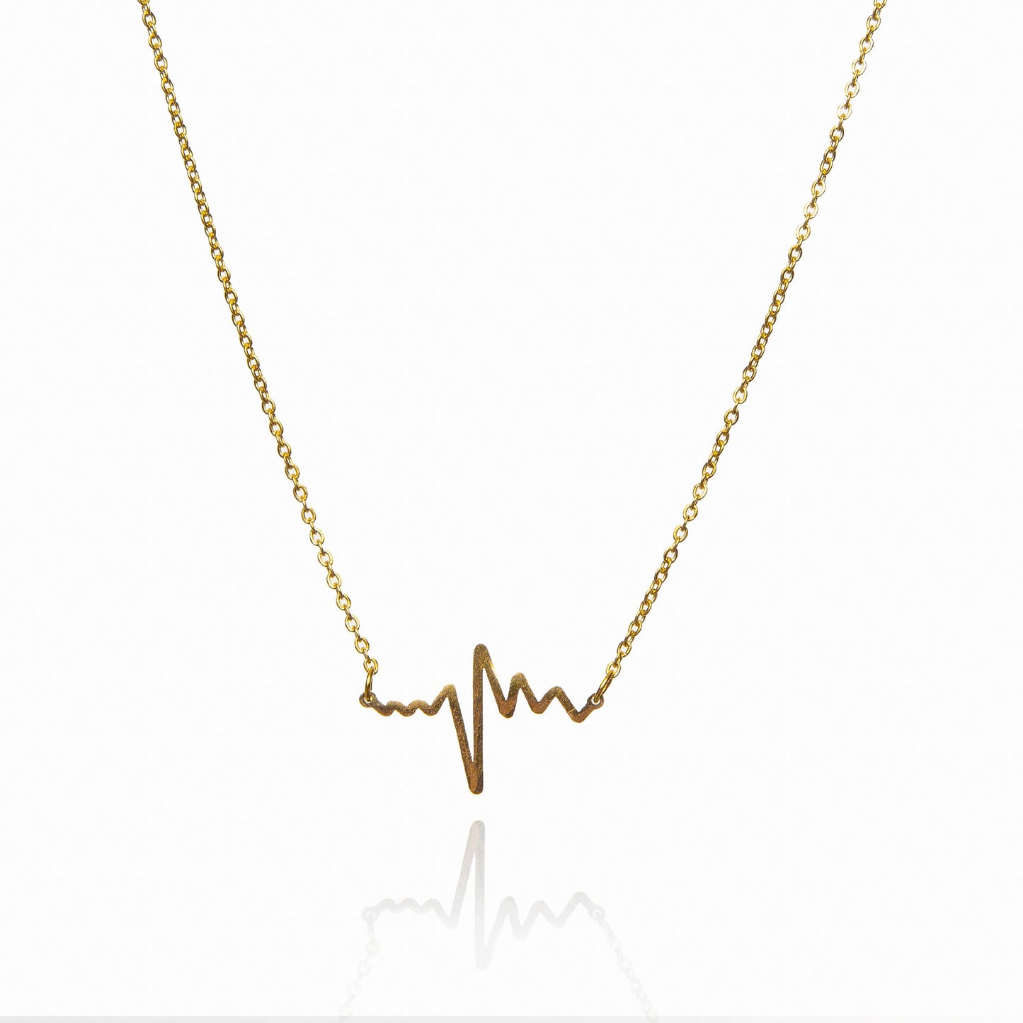 Rhythm Of Love Halskette Gold – Vorderansicht