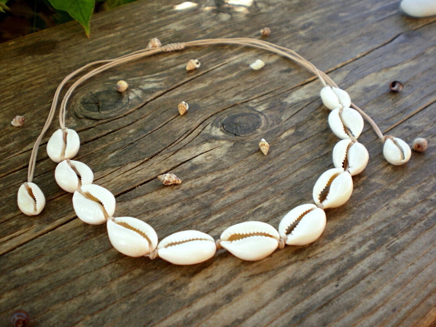 Shell jewelry set — perfect beach-themed travel gift