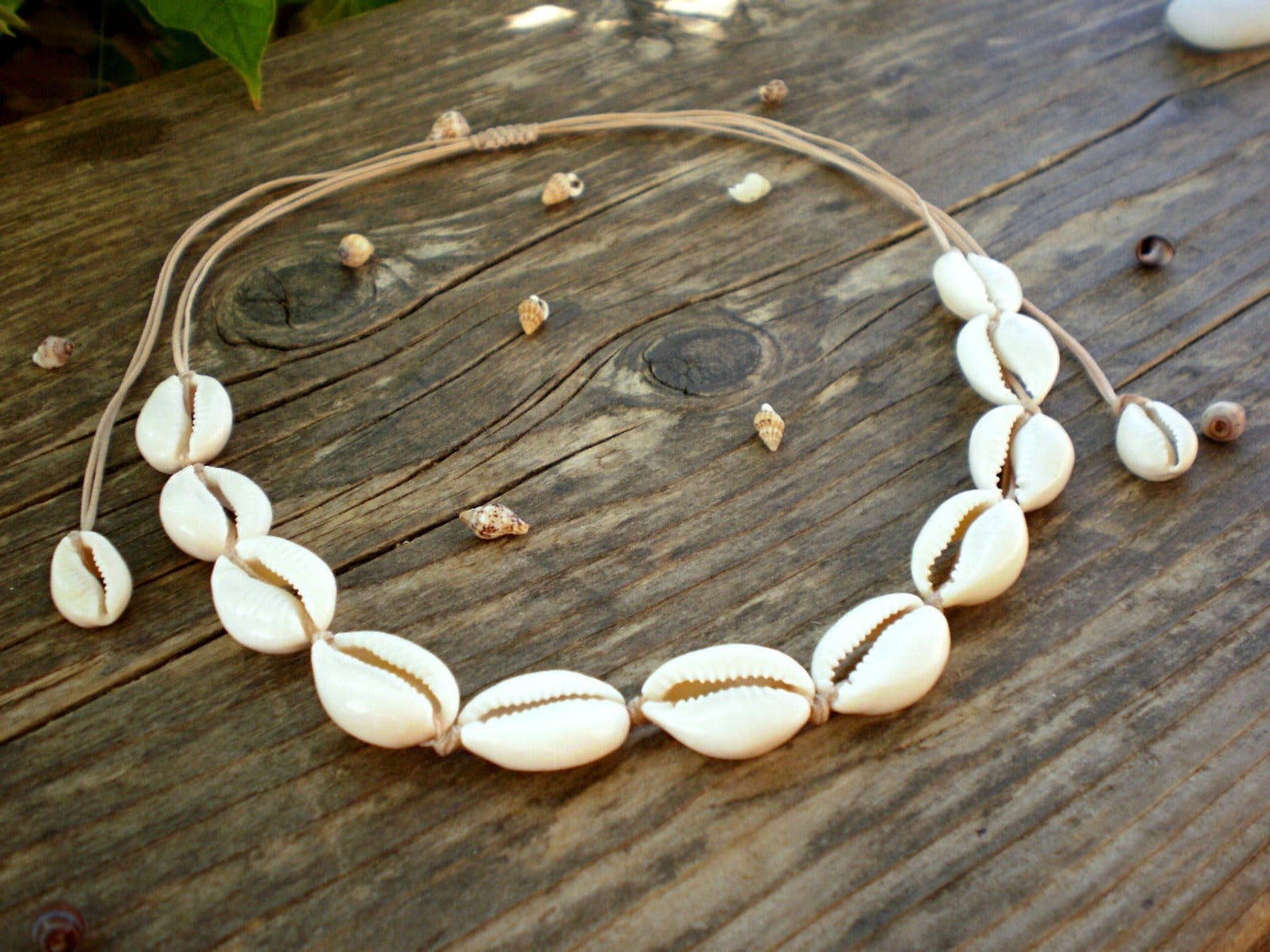 Shell jewelry set — perfect beach-themed travel gift