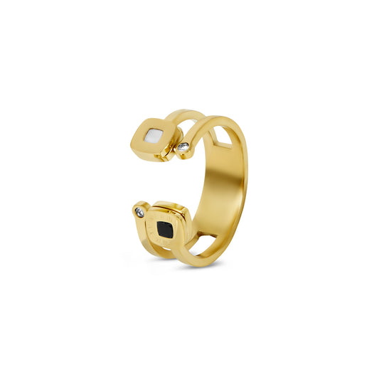 Venice Ring Gold – Vorderansicht